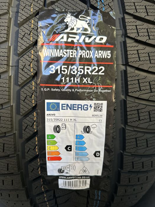 Нови зимни гуми ARIVO ARW 5 315/35R22 111H XL НОВ DOT БОРД 3153522