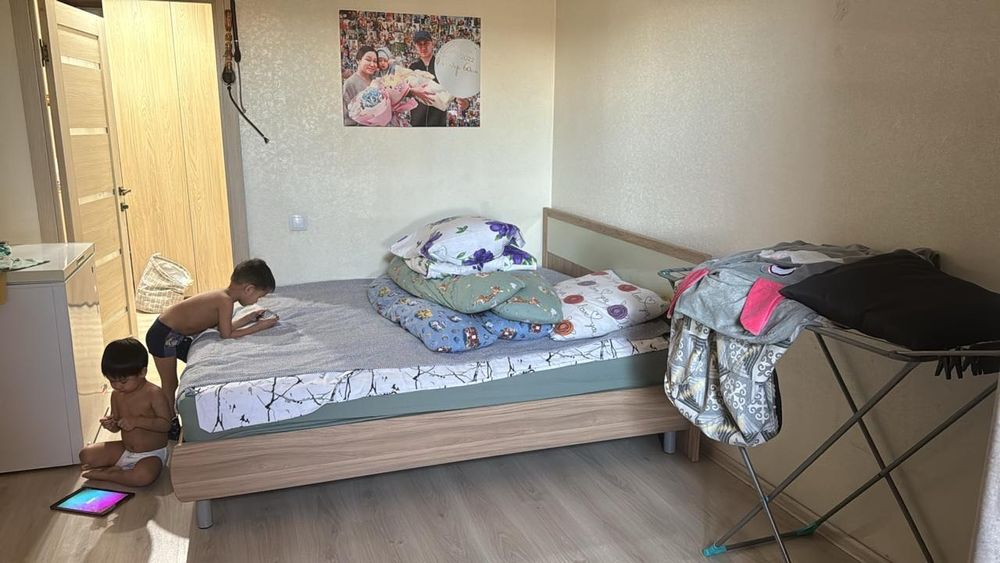 Кровать, комод, матрас, размеры 160*200. Цена 50- тыс тенге