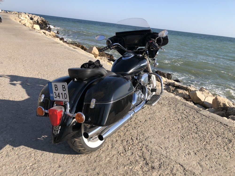 Yamaha Dragstar 1100, v-star, xvs. Швейцария HYPERCHARGER