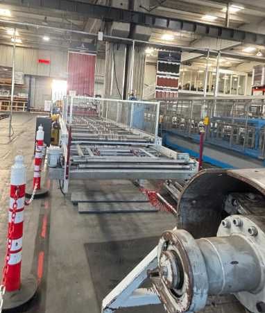 Linie de profilat tablă tip țiglă metalică