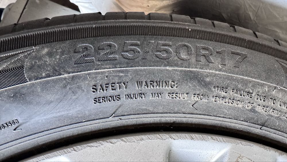 Колёса в сборе! 225/50R17