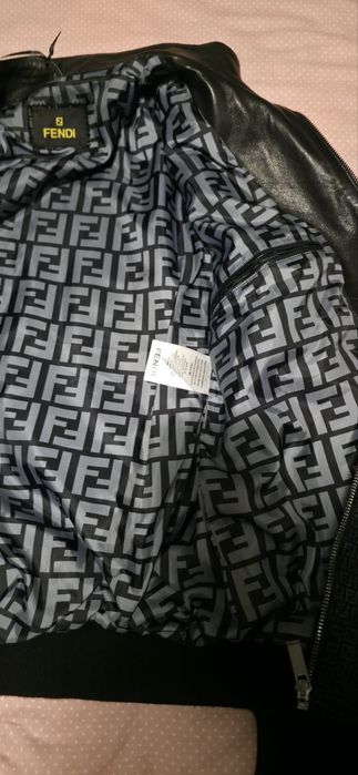FENDI- Мъжко Кожено Яке.