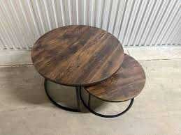 Набор журнальных столиков (лофт)