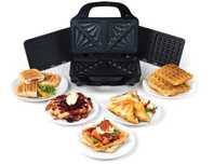 Sandwich Maker 3 in 1 Salter EK2143 vafe, panini 900W NOU Sigilat