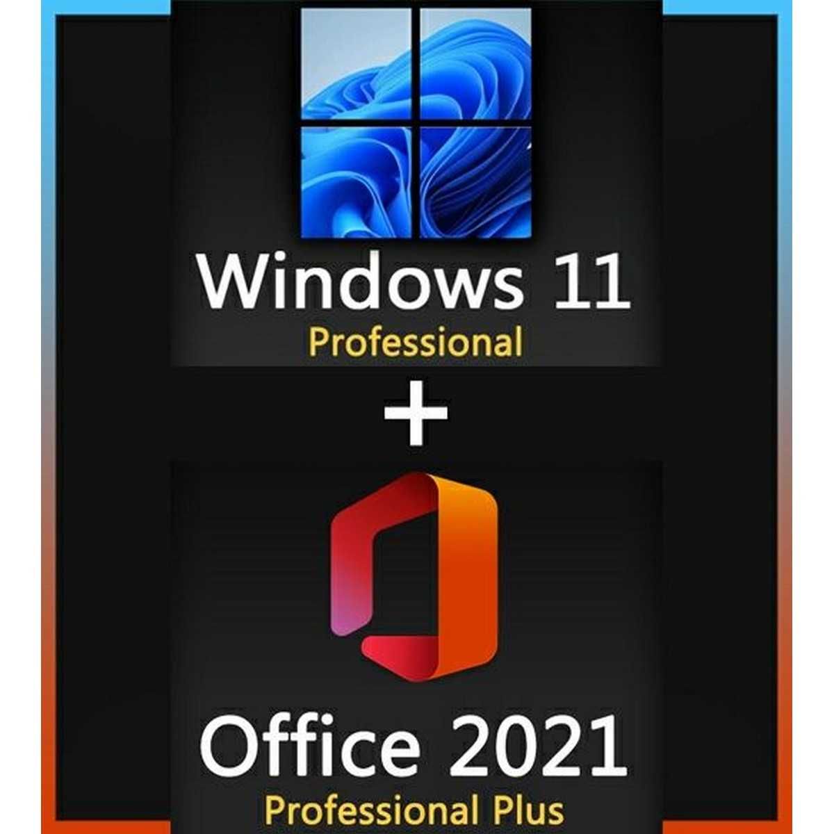 Windows 11 PRO + OFFICE 2021 cu LICENTA RETAIL pe stick bootabil