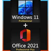 Windows 11 PRO + OFFICE 2021 cu LICENTA RETAIL pe stick bootabil