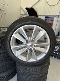 jante renault 5x114.3 anvelope 205 50 17 michelin