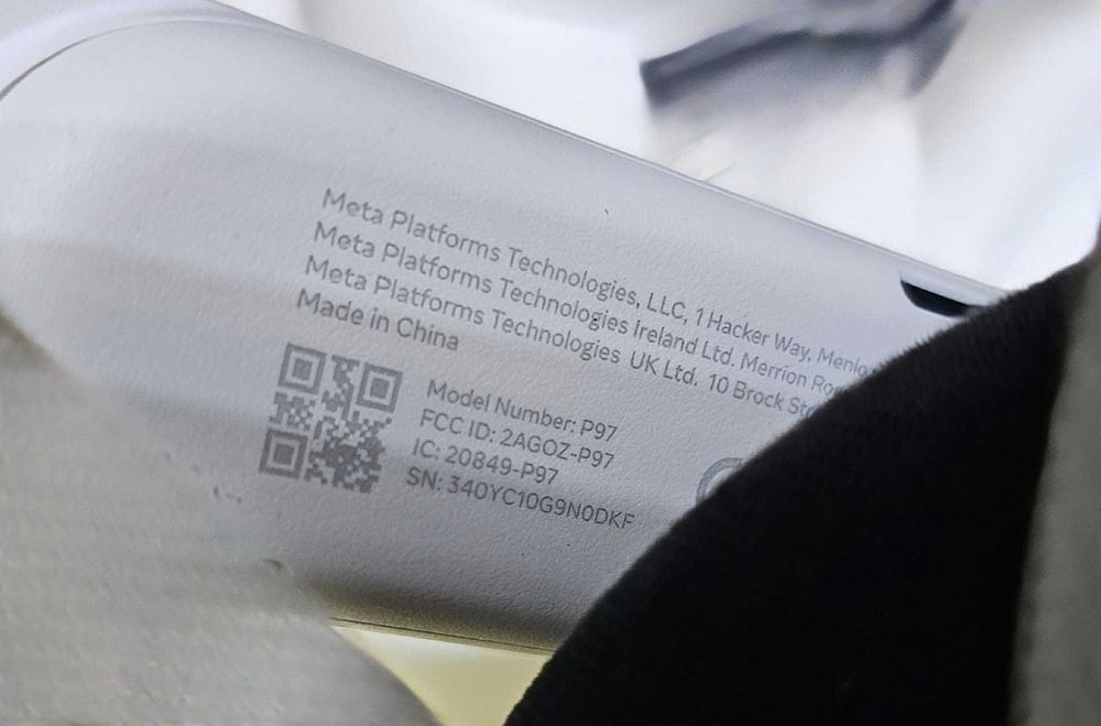 Oculus VR Meta 3S Zeus Amanet 65882