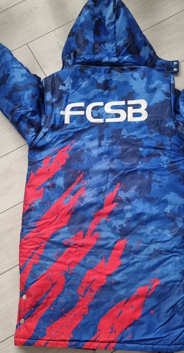Geaca FCSB noua fără eticheta, matlasata