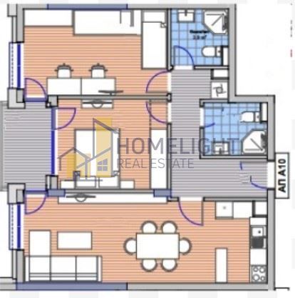 Продава се Тристаен апартамент в София, Малинова долина - 110 кв.м за 1650 €/кв.м - Снимка #3