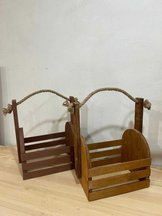 В наличии ящики , корзины, кашпо, боксы деревянные