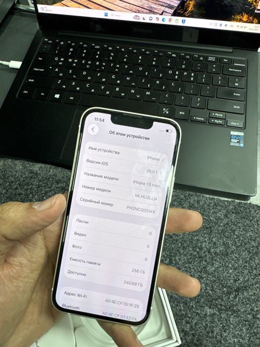 Iphone 13 mini 256gb LLA