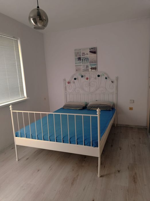 IKEA Метално двойно легло LEVRIK 140/200 см.