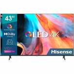 Televizor QLED Smart HISENSE 43E7HQ, Ultra HD 4K, HDR 10+, 108cm