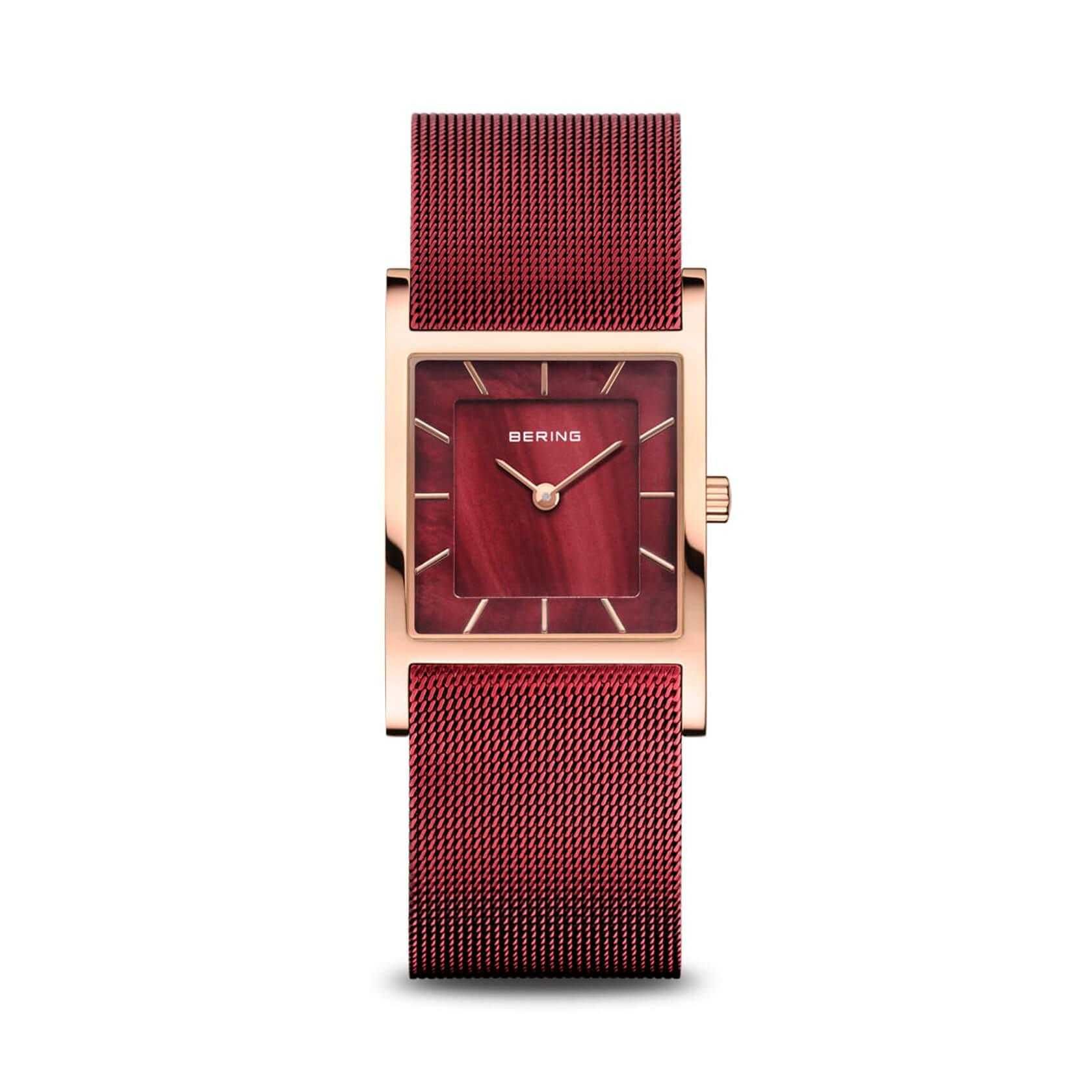 Дамски часовници Bering - Сапфир кристал, кристали Swarovski, 316L