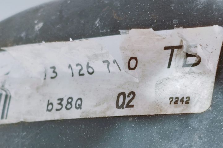 Tulumba Frana  13126710TB Opel Vectra C (facelift) seria