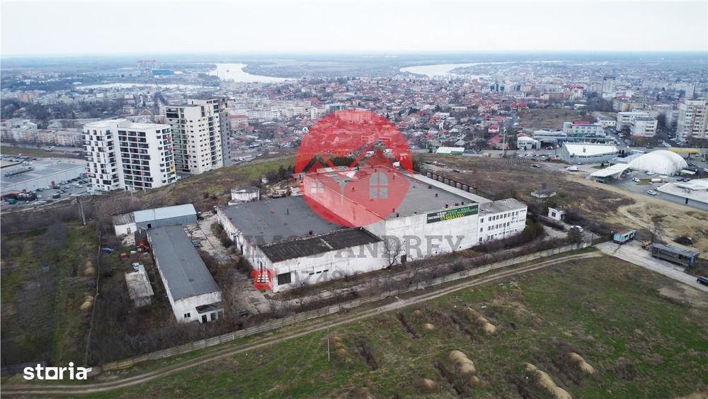 Hale 6000 mp + teren 17000 mp, vis-a-vis de LIDL, ideal pentru afaceri