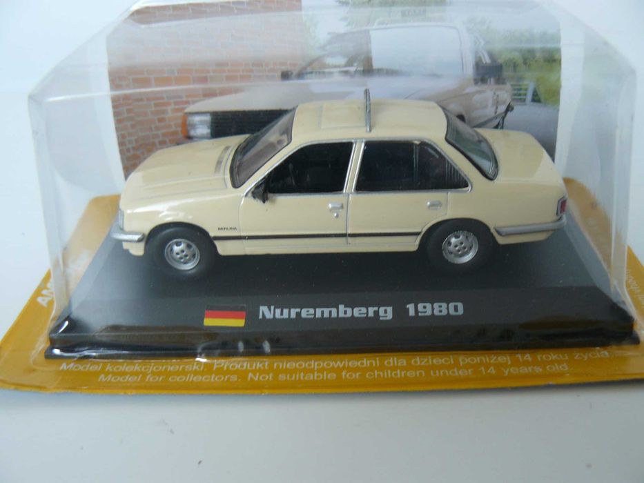 Macheta Auto De Colectie OPEL REKORD E Taxi Scara 1:43, Noua Amercom