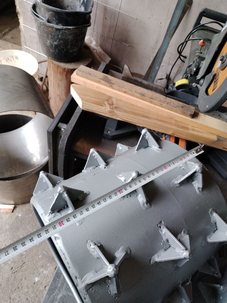 Roți metalice motocositoare
