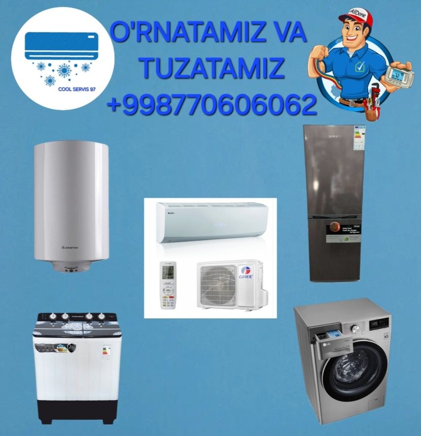 O'rnatamiz va remont qilamiz