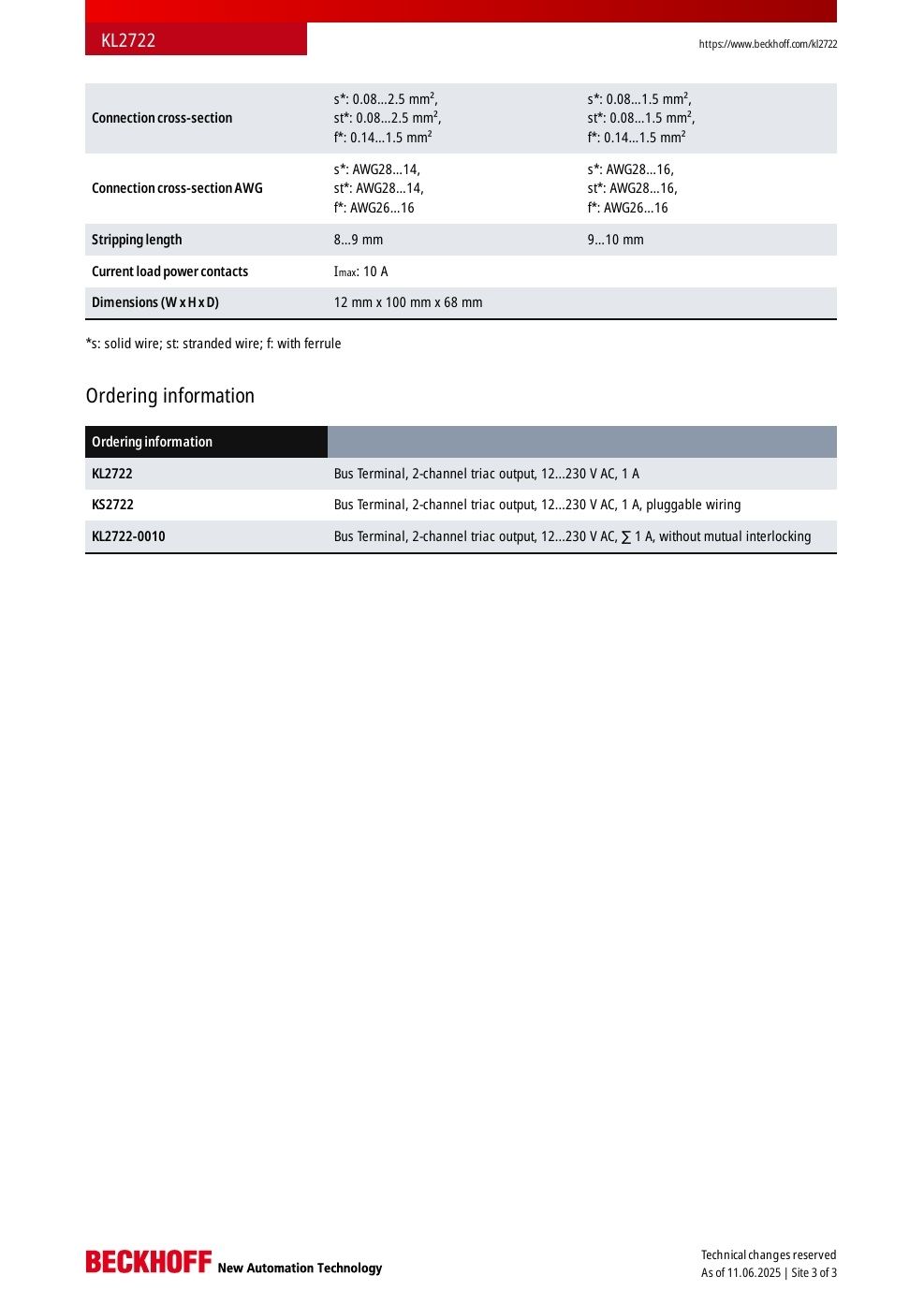 Beckhoff KL2722. 2 kanalli modul. Модуль ввода/вывода двух каналный.