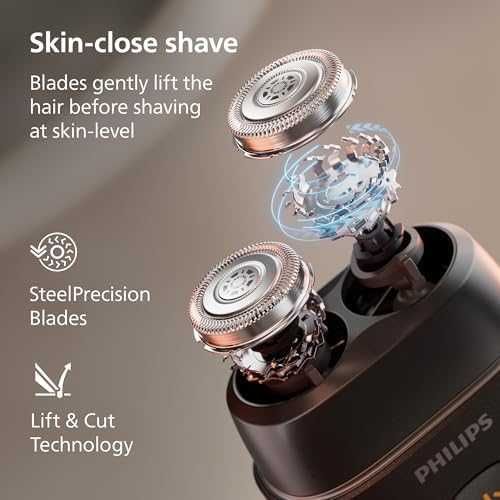 Нова Philips S595/05 – Прецизна мъжка самобръсначка с 3D плаващи глави