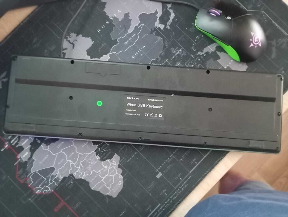 Tastatura gaming RGB Serioux 9500I