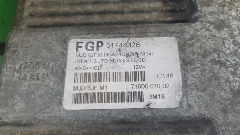 Calculator ecu Fiat Idea 2003-> 51744426