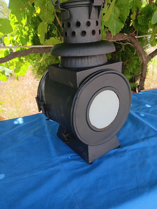 Старинен голям транспортен газов фенер