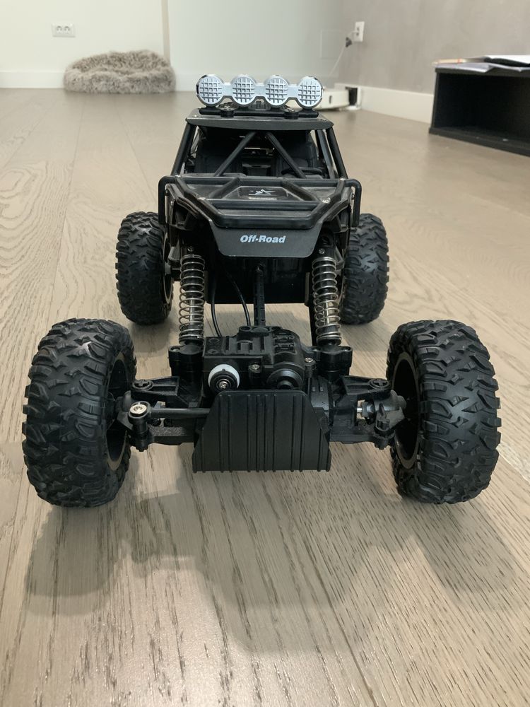 Masina cu RC Off Road Crawler- Where the trail ends (negru 1:14)