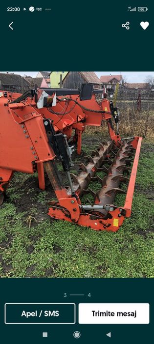 Scarificator gaspado Atila piese de uzura ok 7 ancore 3m 2009