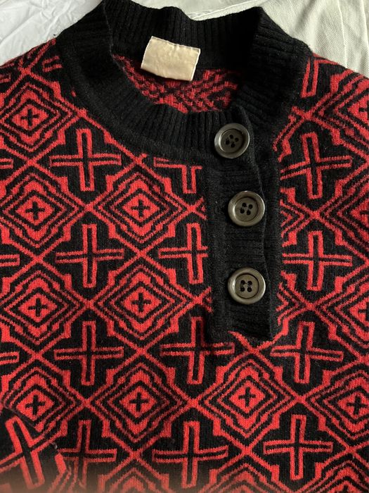 Pulover de casmir - print cruci Designer Josep Font