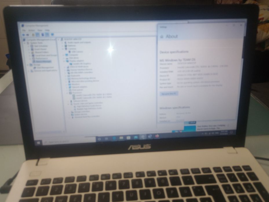 Asus 551m, 500 gb, Windows 10+Office, bun pt filme, muzică, cursuri