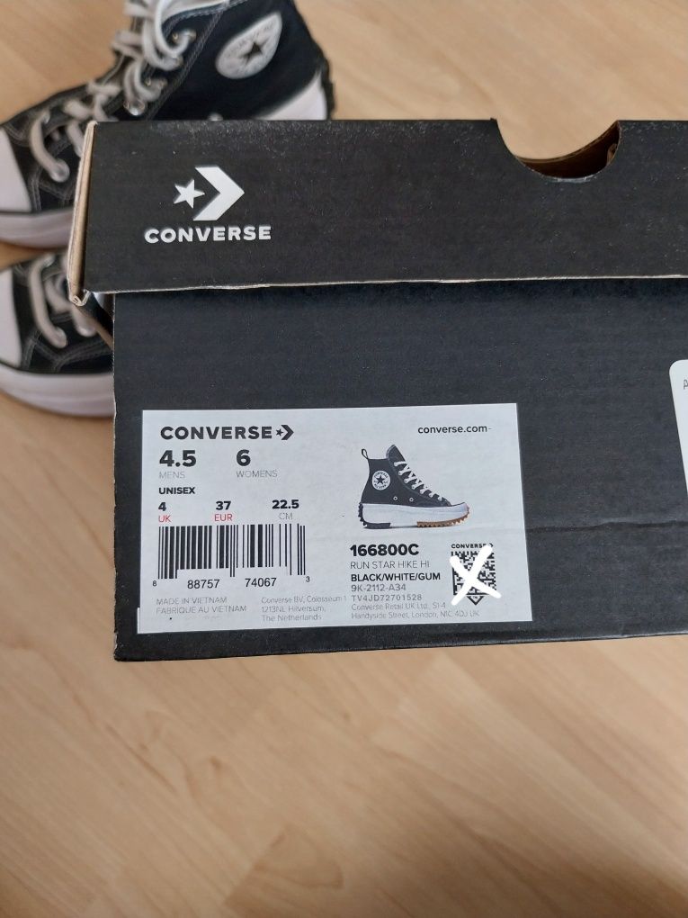 Converse run star - 37 номер