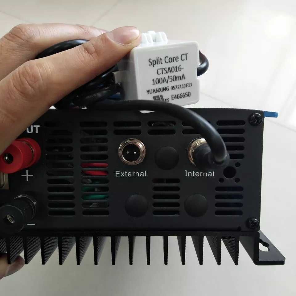 Соларен Мрежови инвертор работи без батерия 2000w MPPT с лимитер