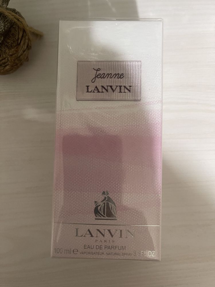 Jeanne Lanvin EDP 100 ml Франция. Женский цветочно-фруктовый аромат.