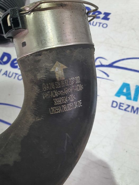 Furtun intercooler  Mercedes GLA 250 X156 2018 cod A2465280682