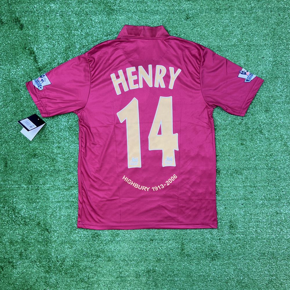Ретро футболна тениска на Т.Енри/Арсенал/Henry/Arsenal/05/06