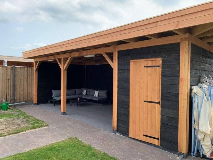 Foișoare terase din lemn magazi pentru depozitare