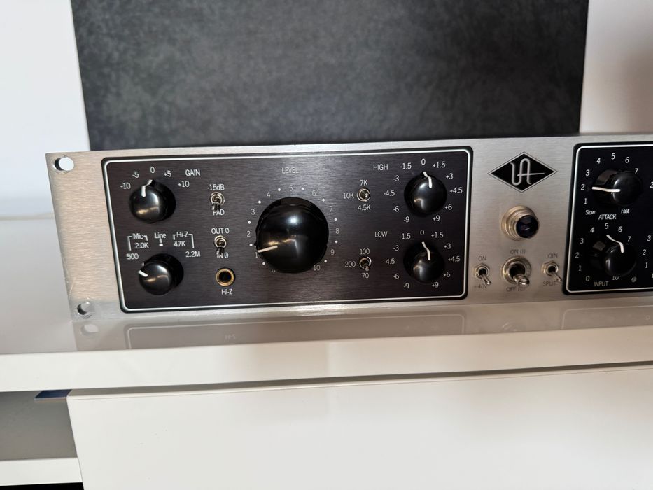 Preamp Universal Audio 6176 - Rme, Apogee, Genelec, Adam, Neve,