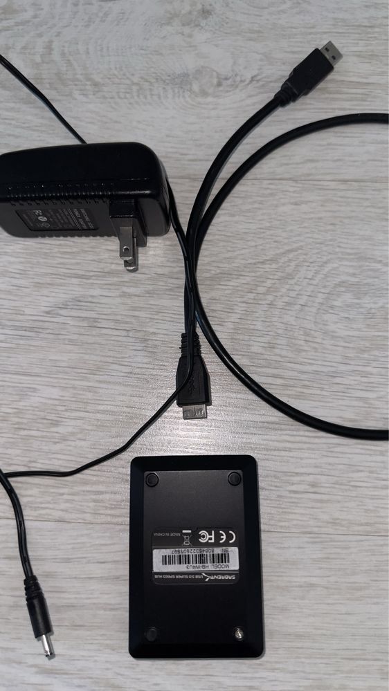 Sabrent HB-W4U3 usb 3.0 концентратор с адаптером питания хаб сетевой