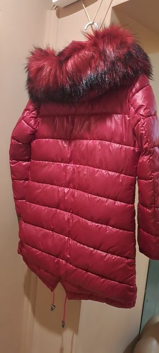 Дамски якета /Яке с пух М размер Яке с плетиво Л размер