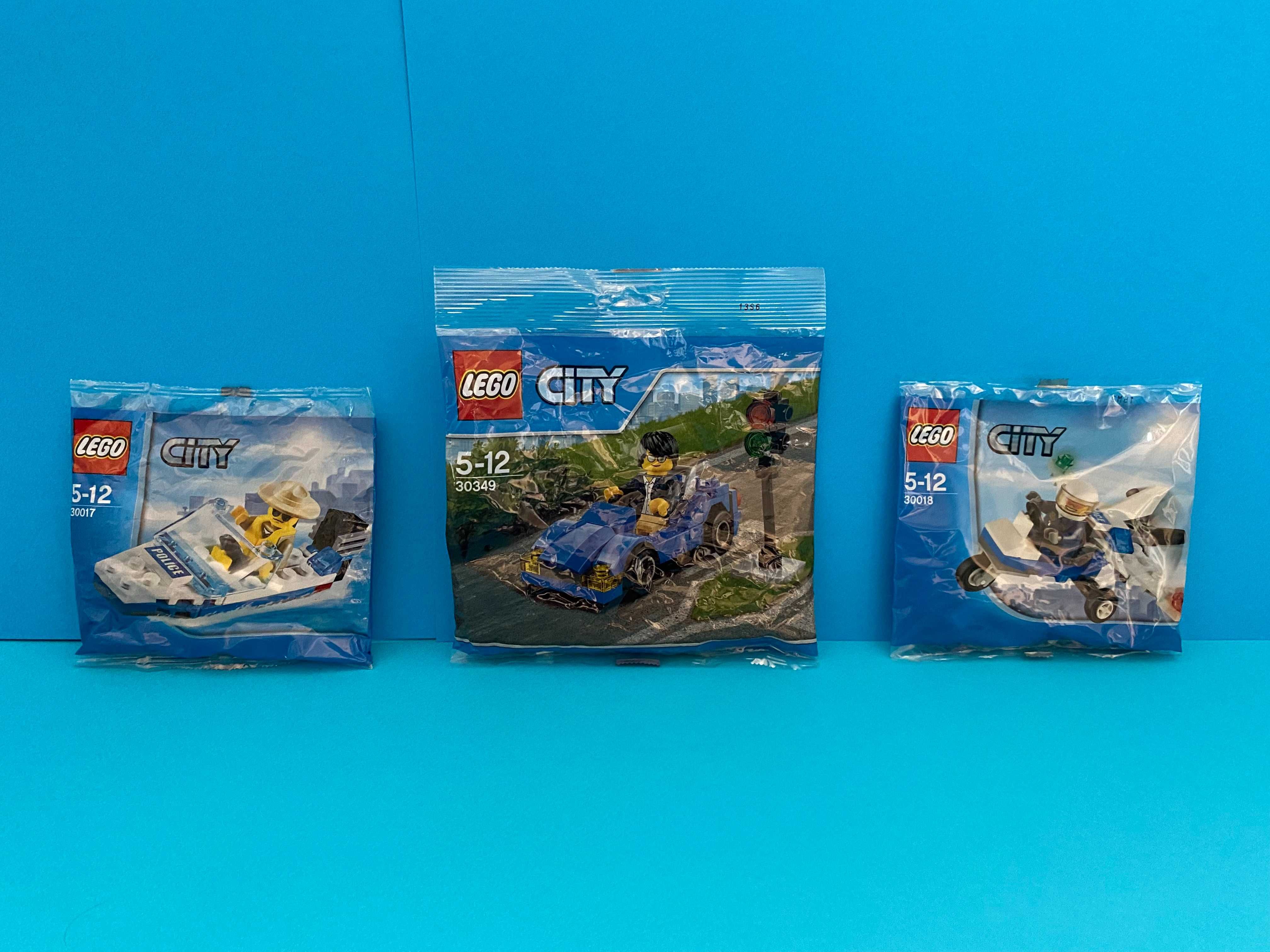 Lego Лего City Police 30017, 30018 и 30349 Нови Сетове