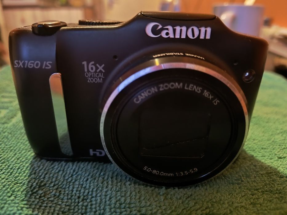 Canon PowerShot SX160 IS With Auto Focus -Дигитална камера-фотоапарат