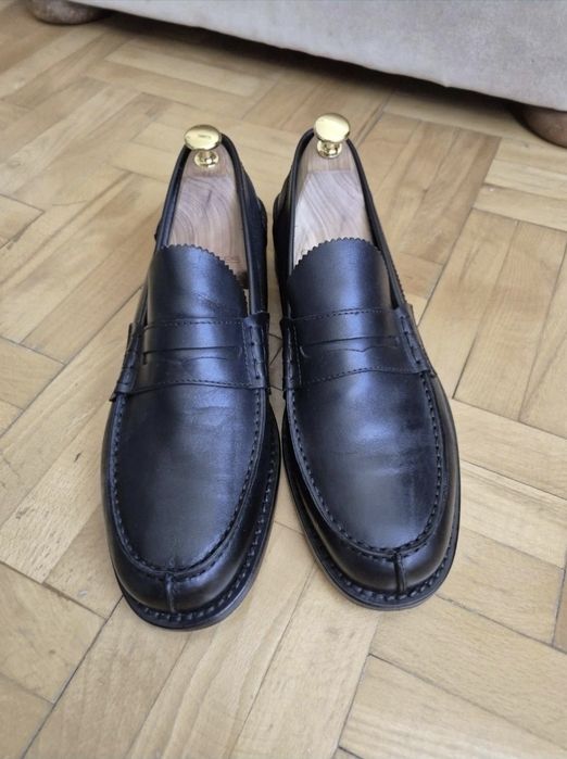 Pantofi de lux Handmade, Saxone of Scotland Arran Loafers - 42