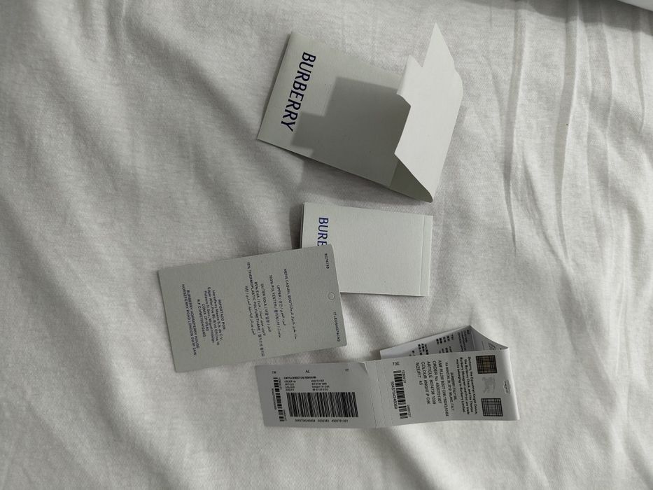Ghete barbati Burberry