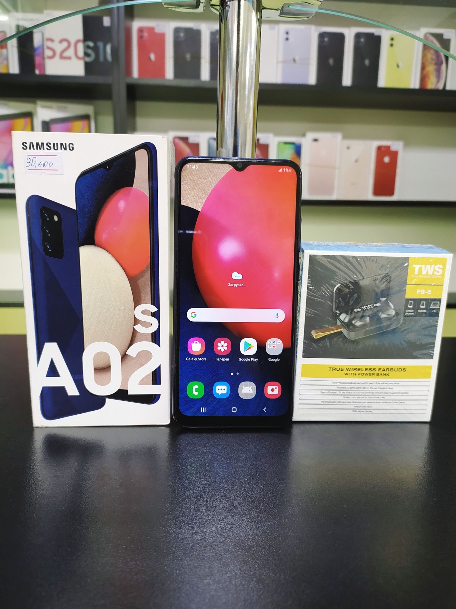 Samsung A02s ,Наушники в подарок