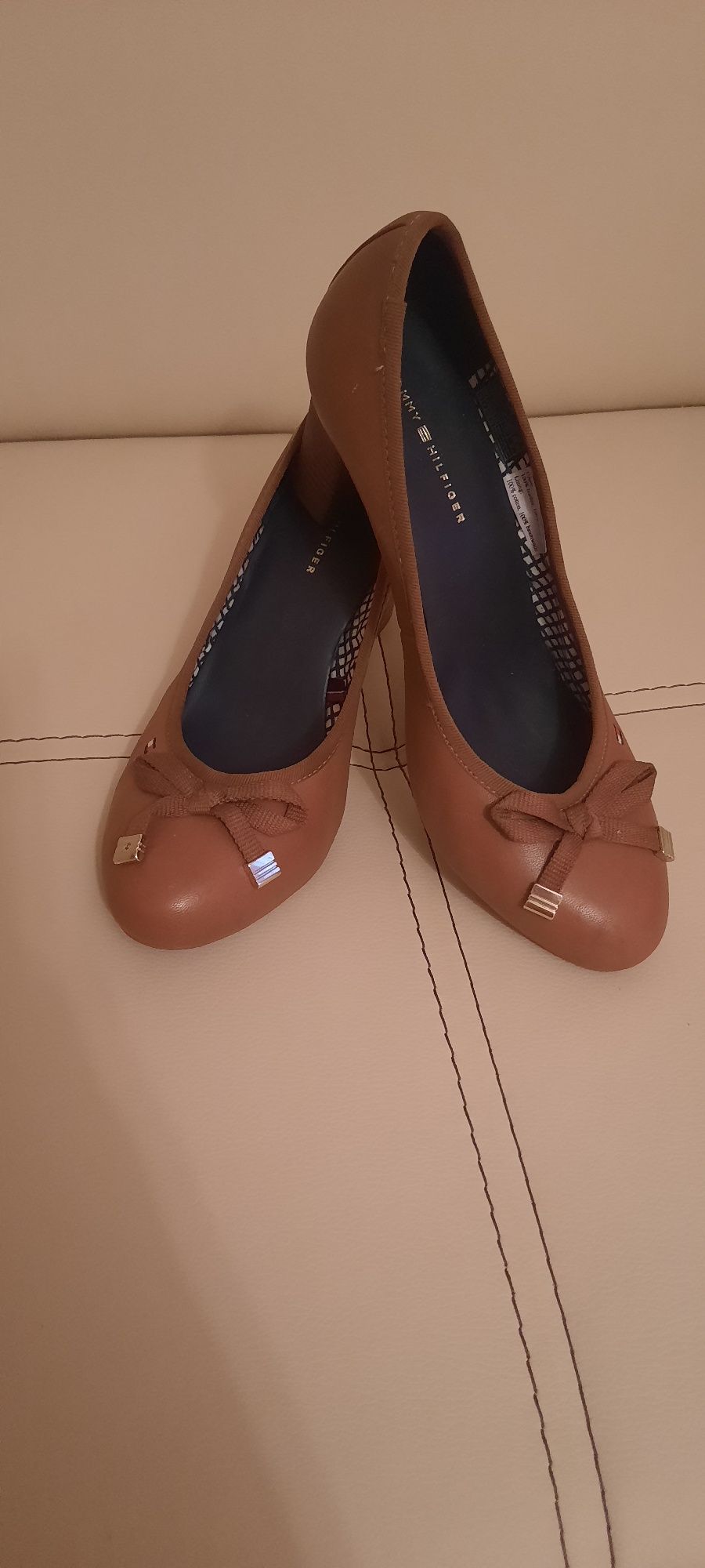 Pantofi piele Tommy Hilfiger