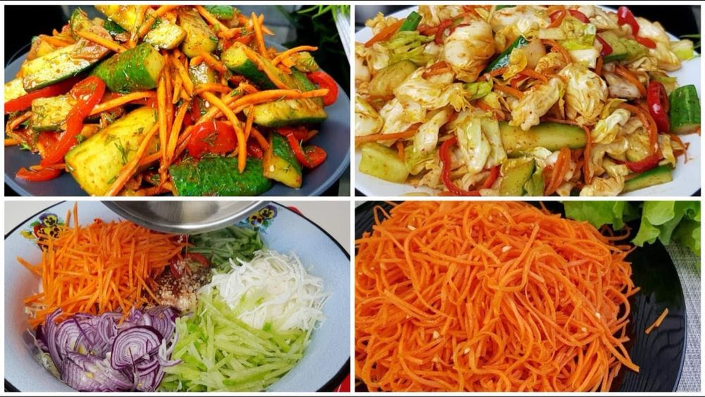 Корейские салаты оптом