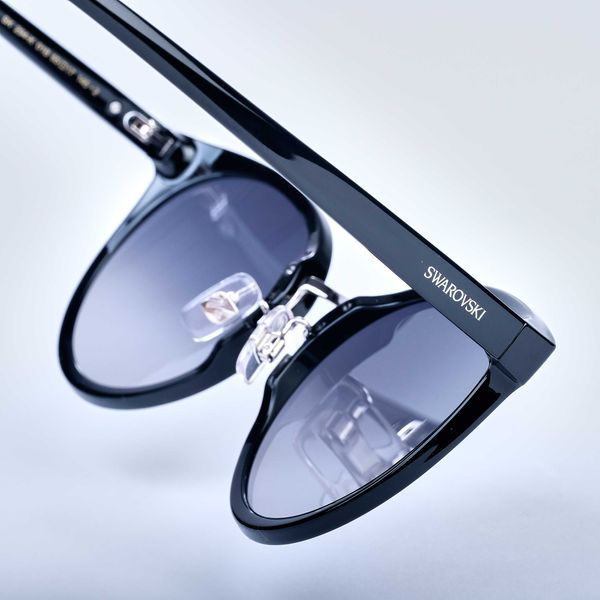 Swarovski Оригинални Слънчеви очила с камъни swarovski,Черни